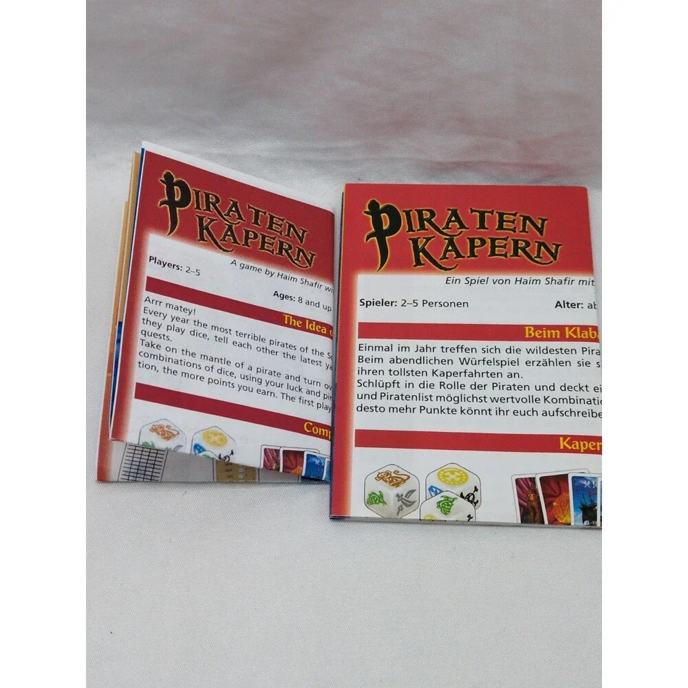 *German Edition* Piraten Kapern Dice Game